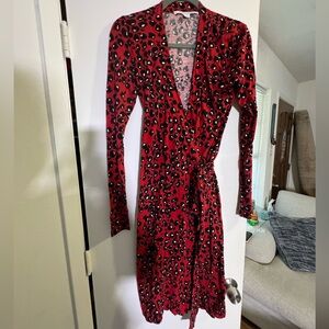 Diane von furstenberg wrap dress
